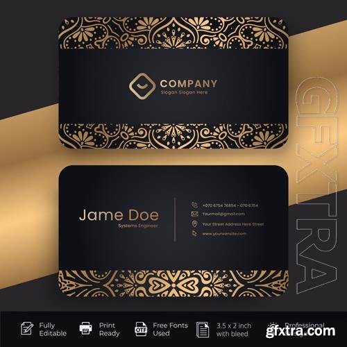 Vector eps creative and simple business card