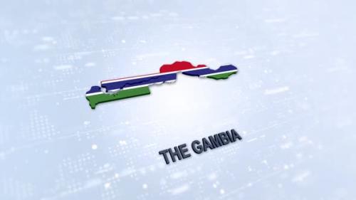 Videohive - The Gambia Map - 43332435 - 43332435
