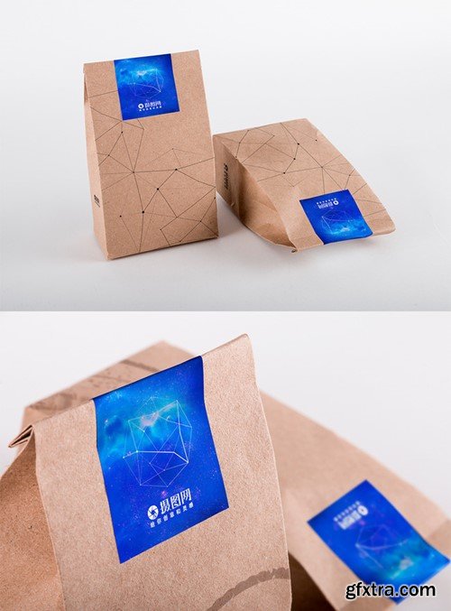 Coffee Bag Packaging Mockup Template 400810110