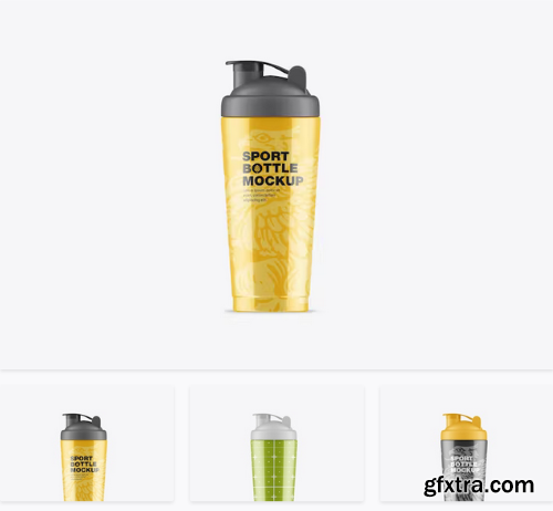 Gym Bottle Mockup