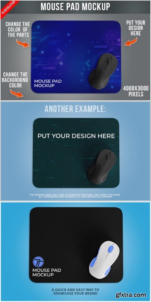 Mouse Pad Mockup