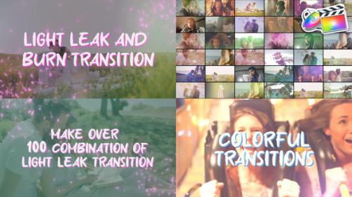 Videohive - Light Leak Transitions And Burn Transitions for FCPX - 43335318 - 43335318