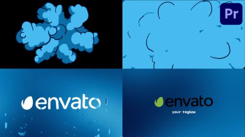 Videohive - Dripping Liquid Logo Opener for Premiere Pro - 43360691 - 43360691