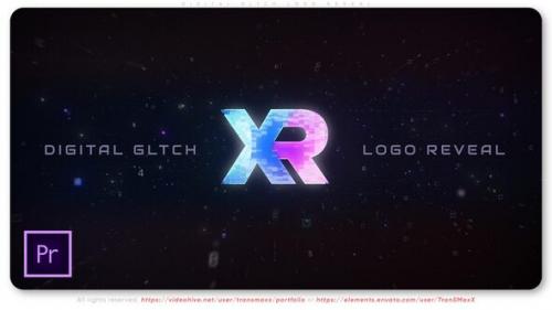 Videohive - Digital Glitch Logo Reveal - 43384023 - 43384023