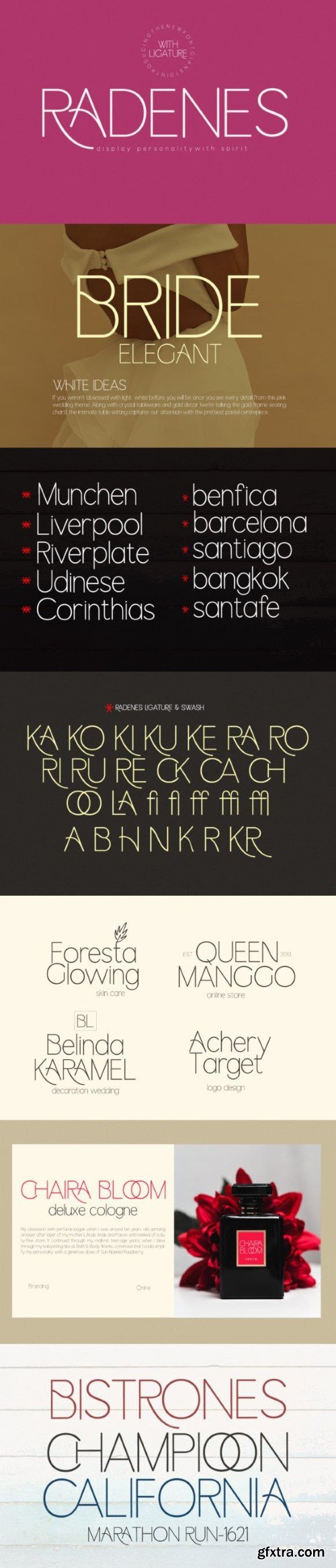 Radenes Font