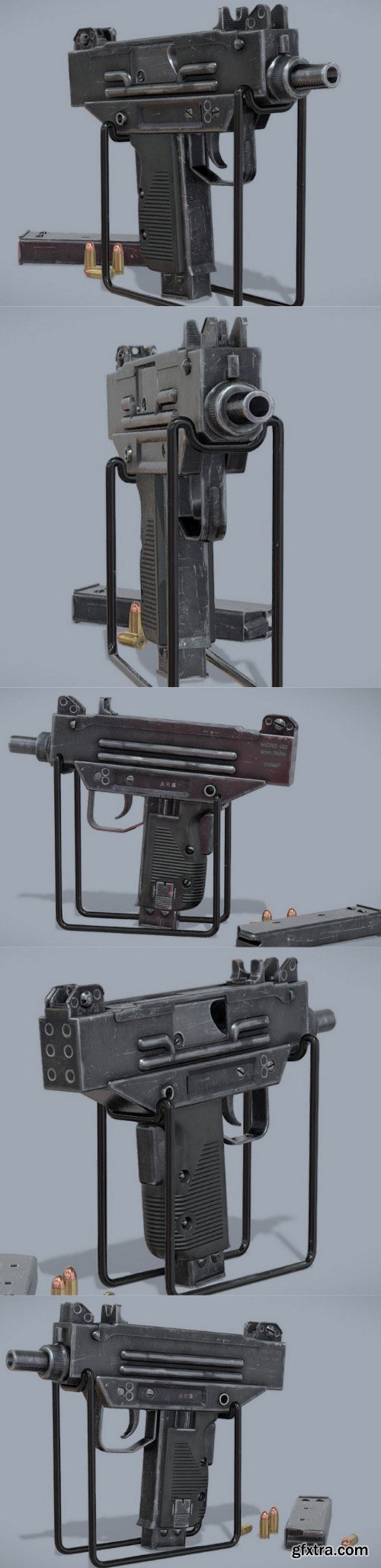 Micro Uzi 3D Model