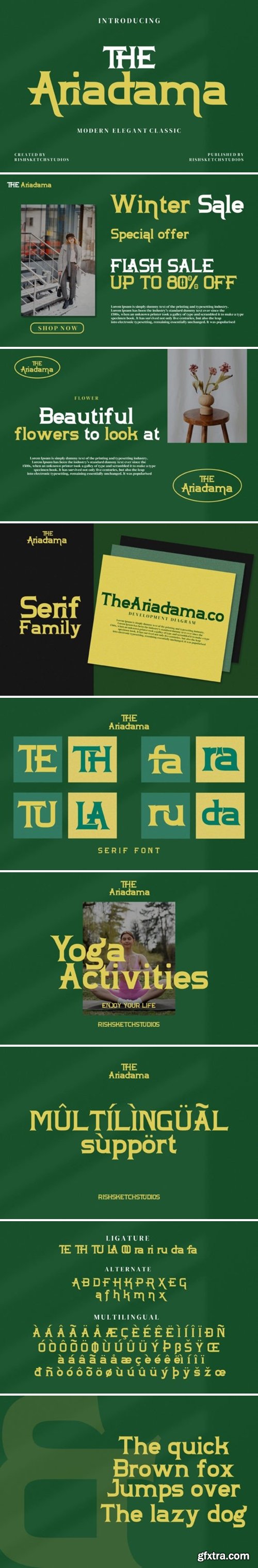 The Ariadama Font