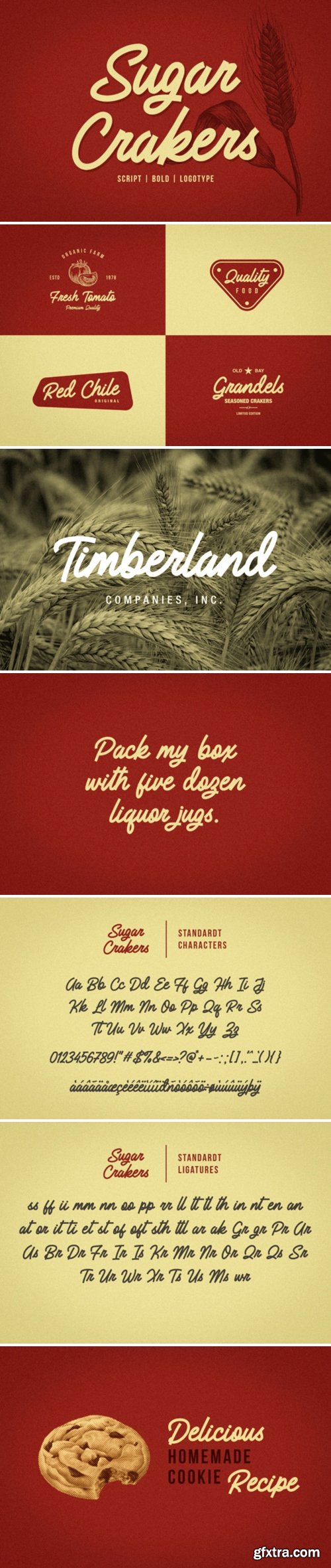 Sugar Crakers Font