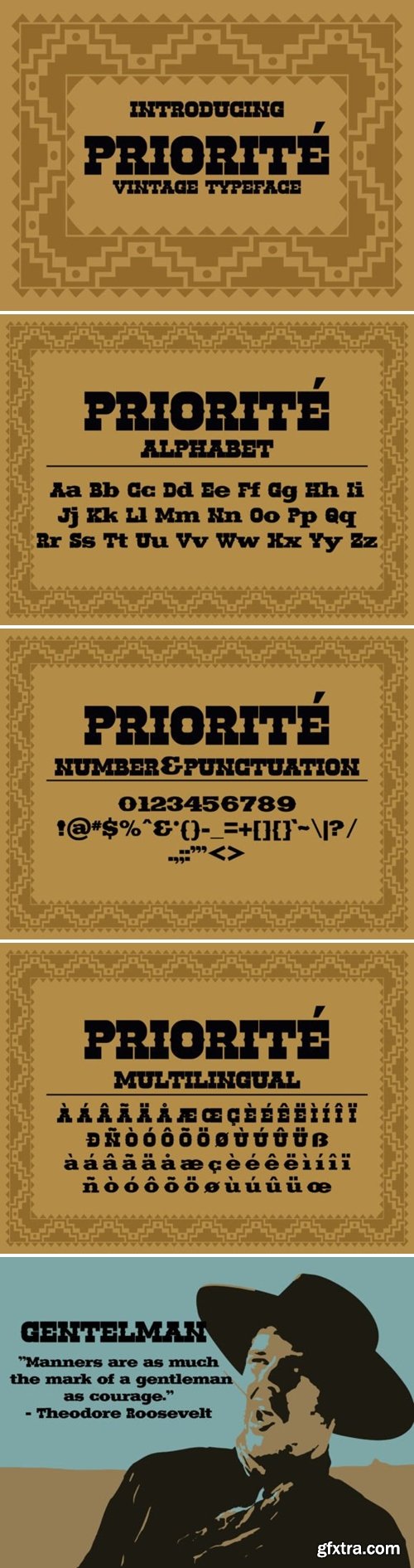 Priorite Font