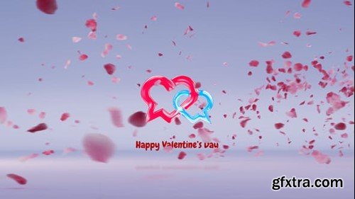 Videohive Rose Petals Logo Reveal 43335274