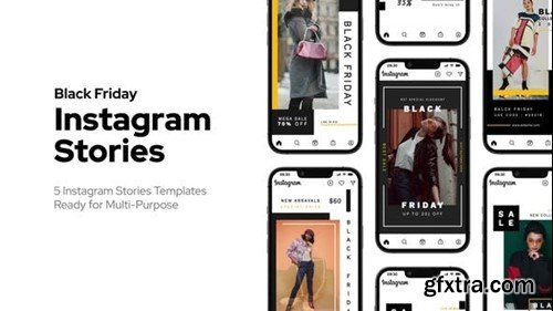 Videohive Black Friday Instagram Stories 43278553