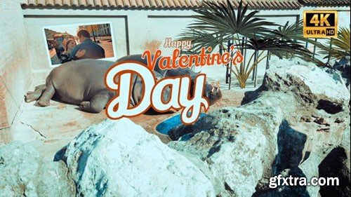 Videohive Hippo Valentines Day 35633306