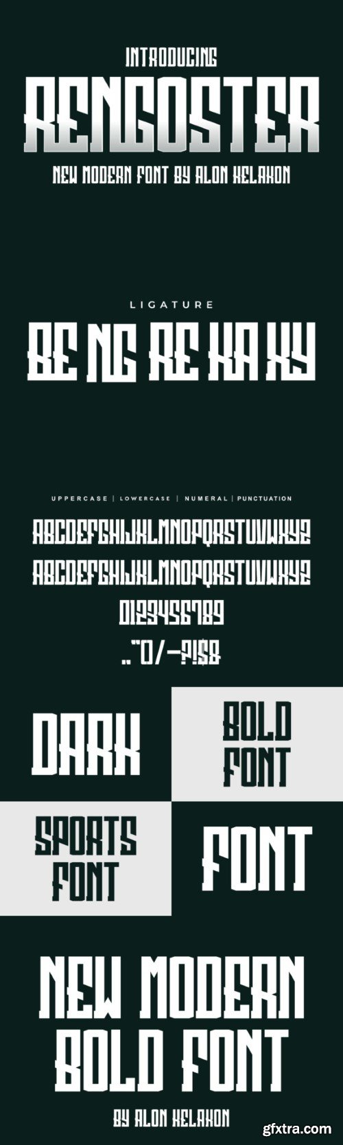 Rengoster Font