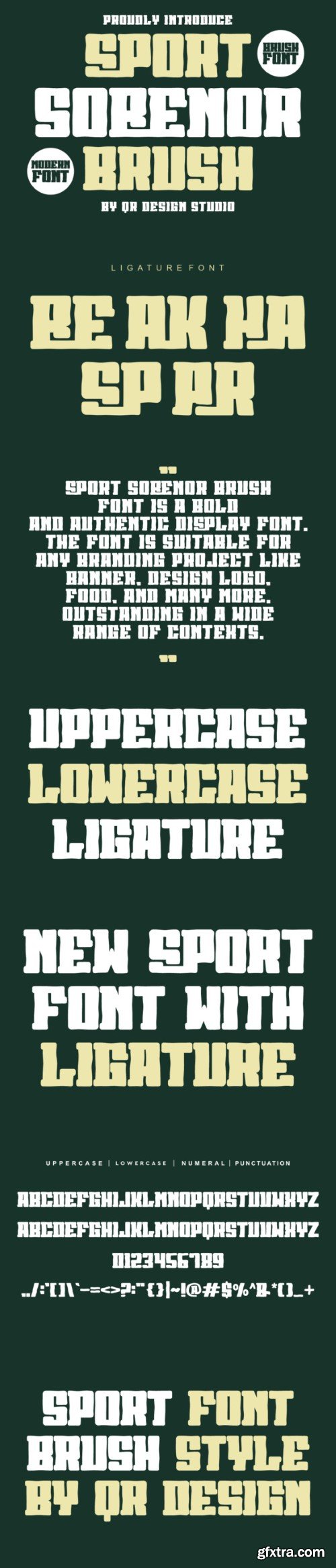 Sport Sobenor Brush Font