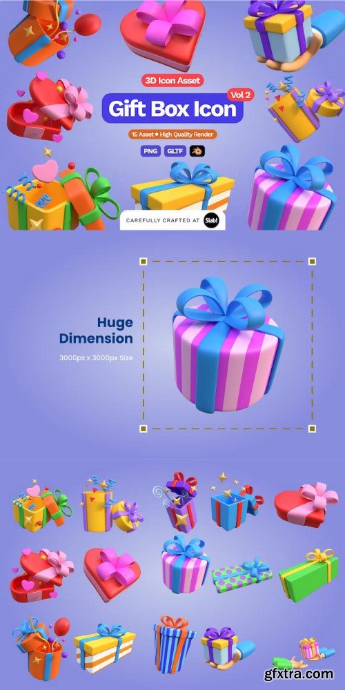 3D Gift Box Vol 2