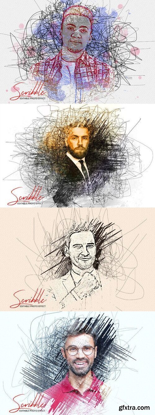 Scribble Art Photoshop Effect 2