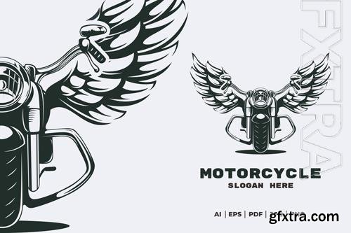 Motorcycle Mascot logo