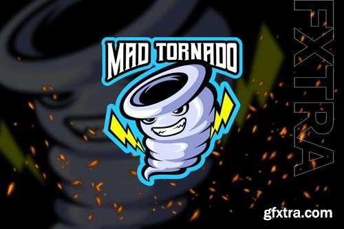 Mad Tornado - Esport Logo Template