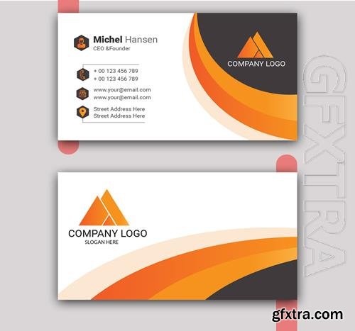 Vector business card template vol 2