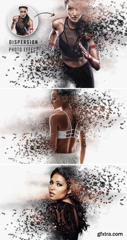 Dispersion Photo Effect with Rock Explosion