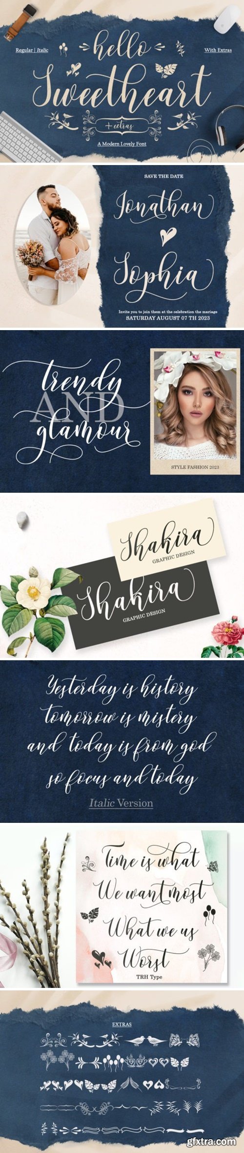 Hello Sweetheart Font