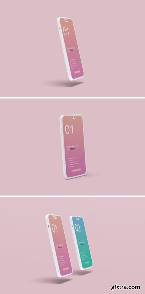 Iphone 14 Clay Mockup 60166113