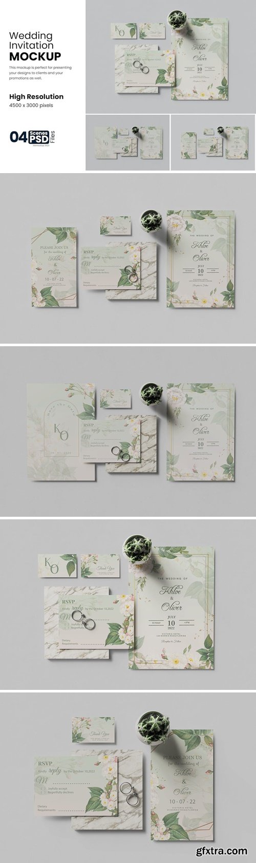 Wedding Invitation Mockup WVJEG5N