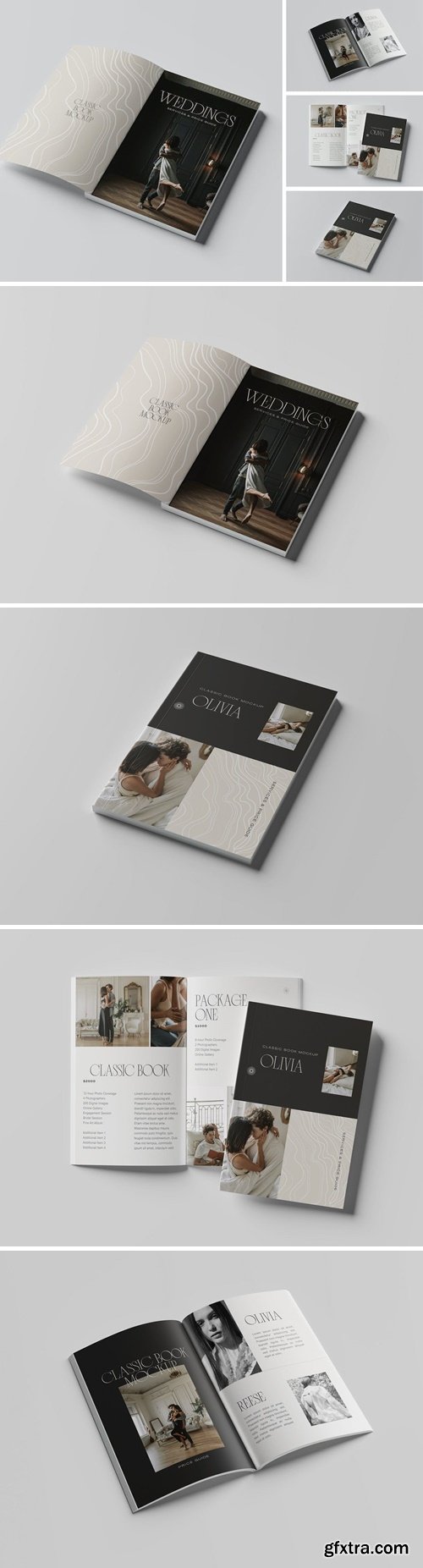 Classic Book Mockup BQHSVBW