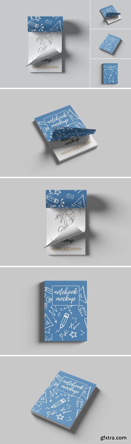 Paper Notebook Mockup VWRKCDM