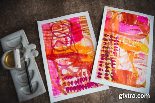 Intuitive Painting: Creating Abstracts with Peerless Watercolors