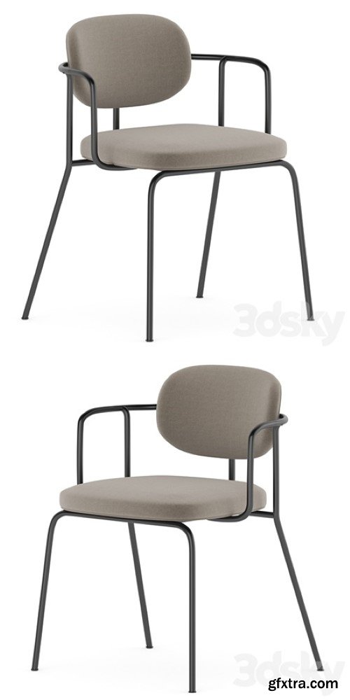 LUNCH CHAIR FRAME WOUD SERO