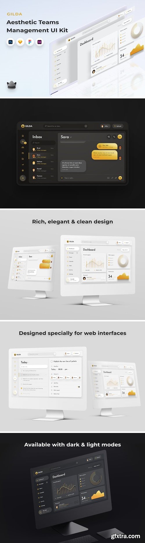 Gilda UI Kit 32WANRP