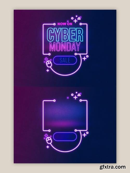 Cyber Monday Neon Sign 547996862