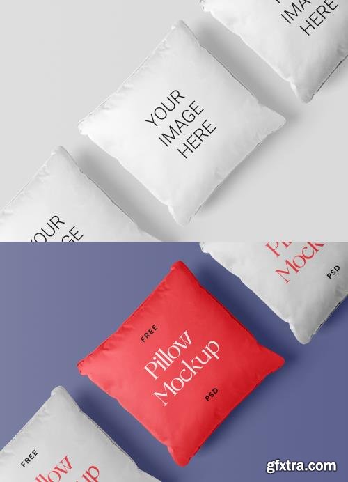 Pillow PSD Mockup 547740009