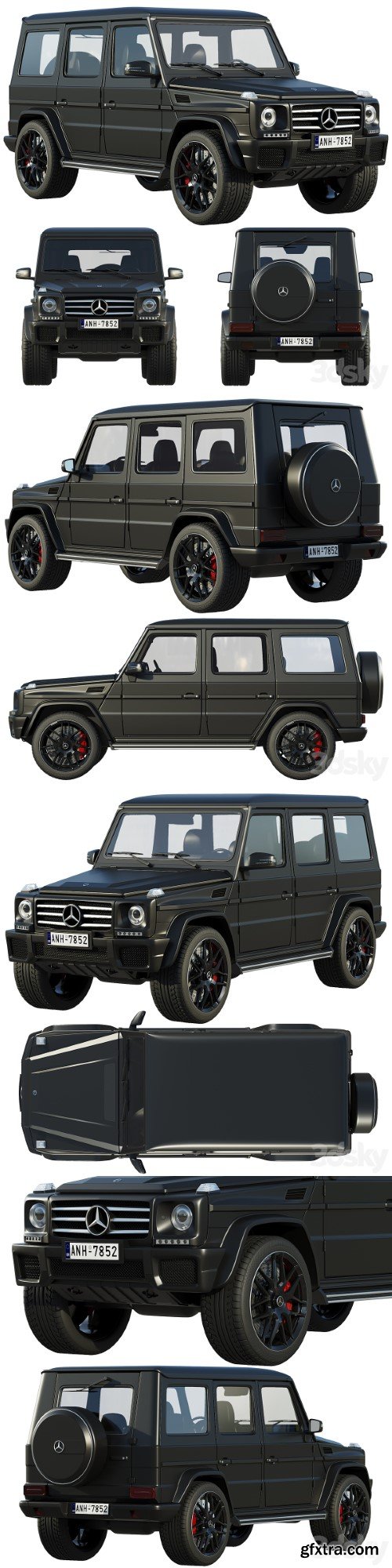 Mercedes-Benz G-Class 3D Model