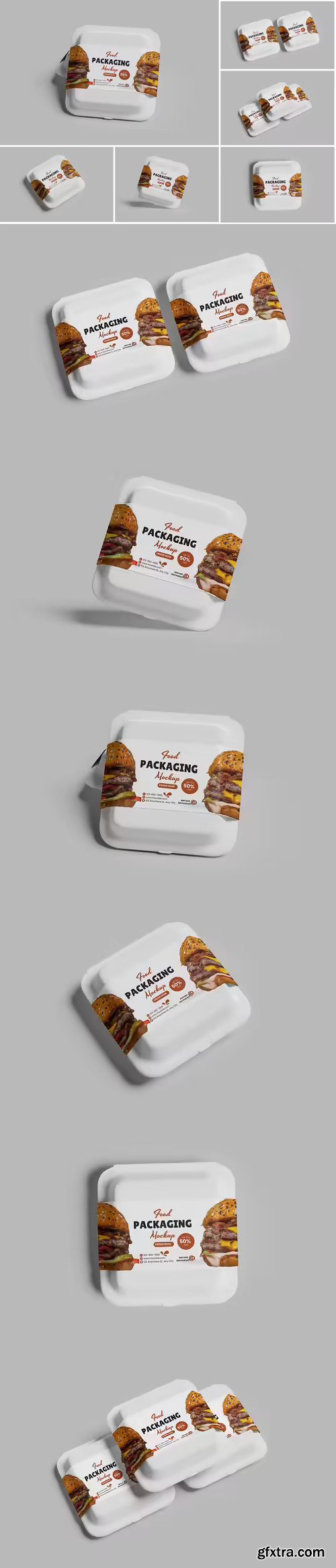 Food Packaging Mockup