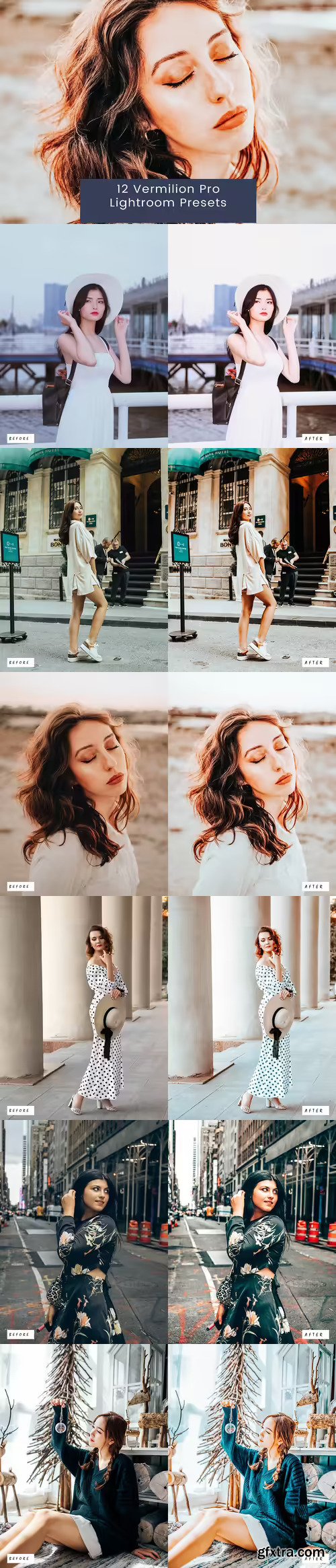 12 Vermilion Pro Lightroom Presets