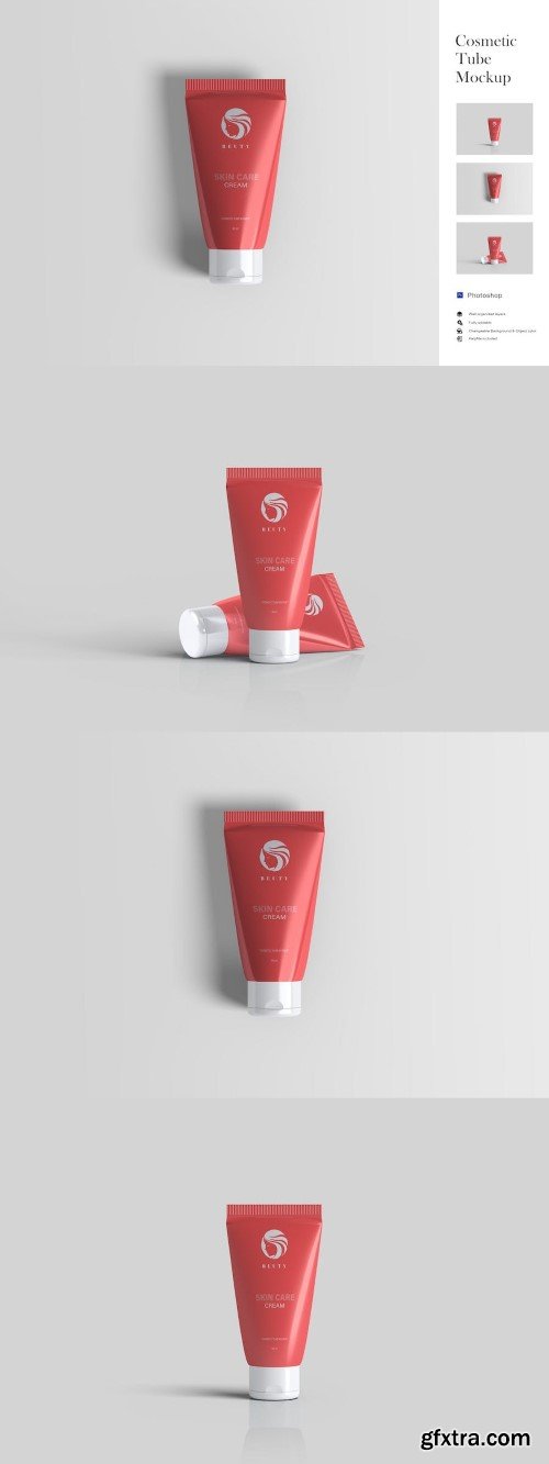 Cosmetic Tube Mockup