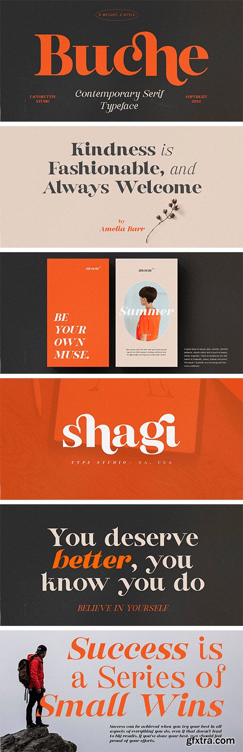 Buche Font Family