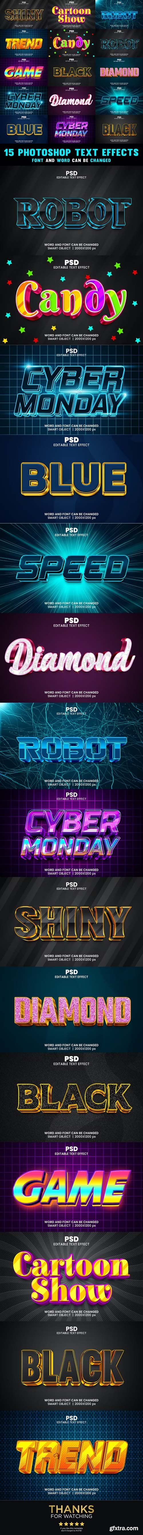 GraphicRiver - Editable 3D Text Effect Style for Photoshop Pack V.21 43149084