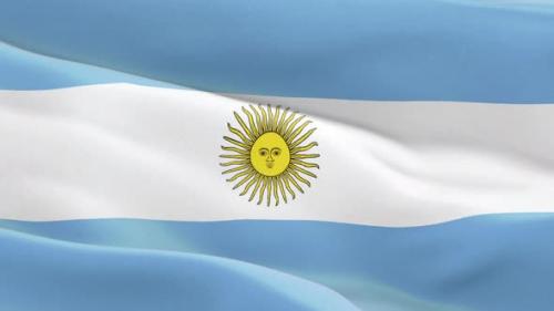 Videohive - Argentina Flag - 43368806 - 43368806