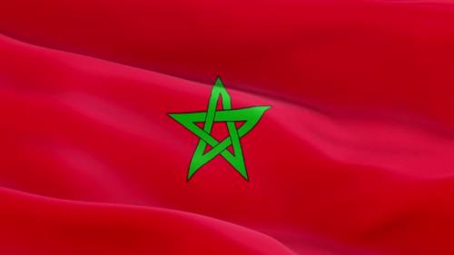 Videohive - Morocco Flag - 43369361 - 43369361