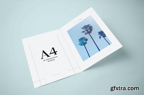 Bifold Brochure Mockup F5RHJX3