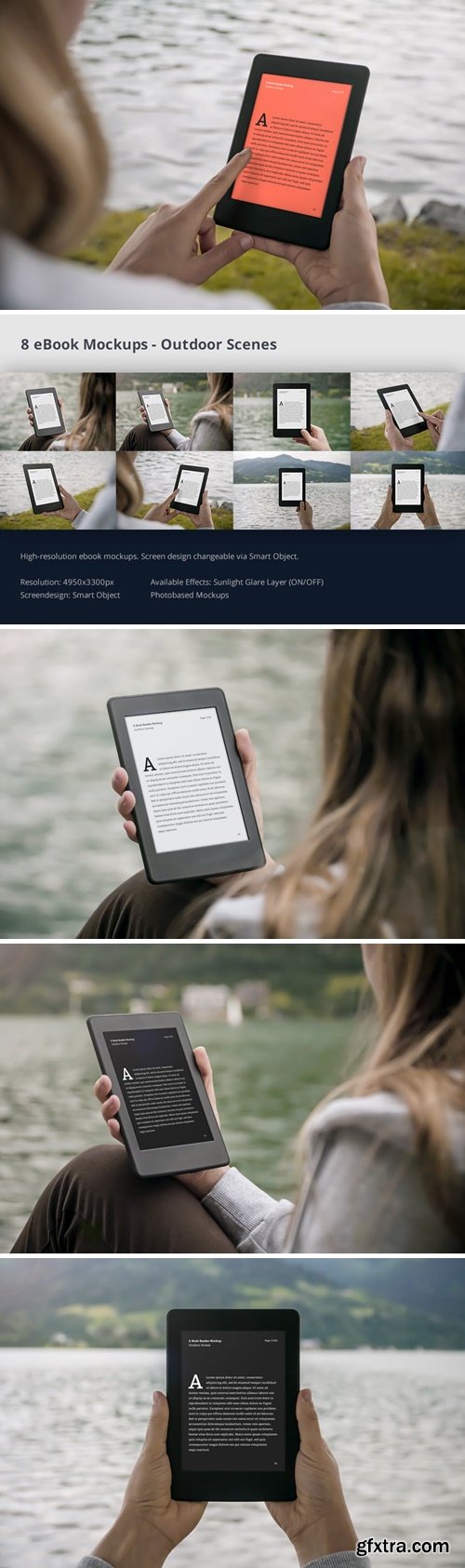 eBook Mockup Outdoor Scenes 47BGQDA