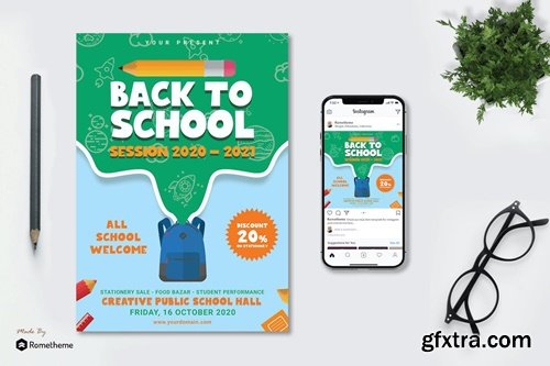 Back To School Flyer vol.01 TY 36M6YT4