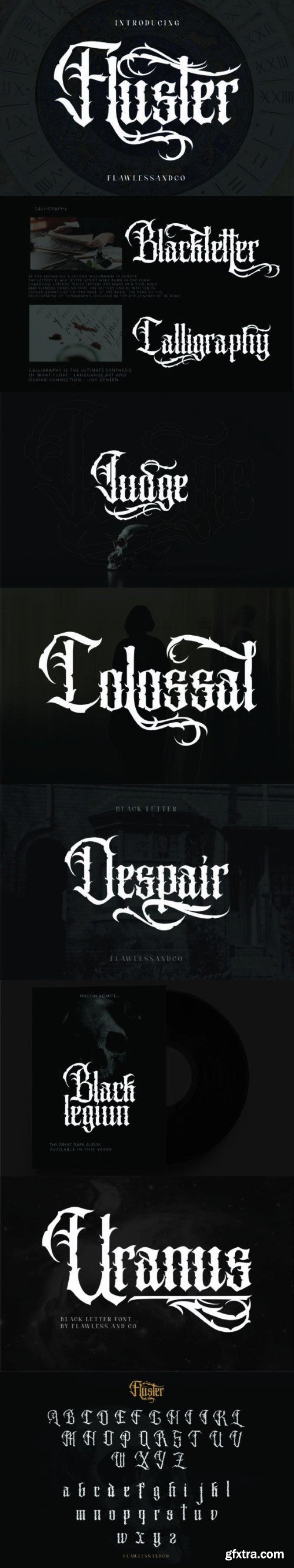 Fluster Font