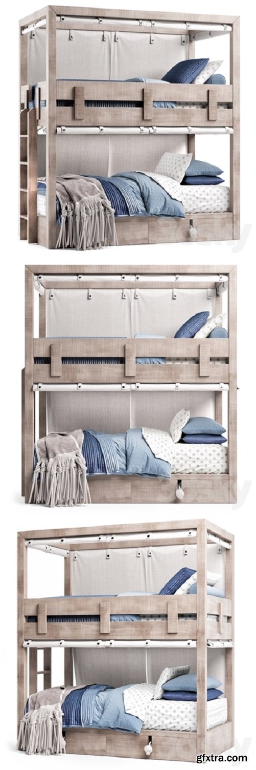 RH Bennet Bed