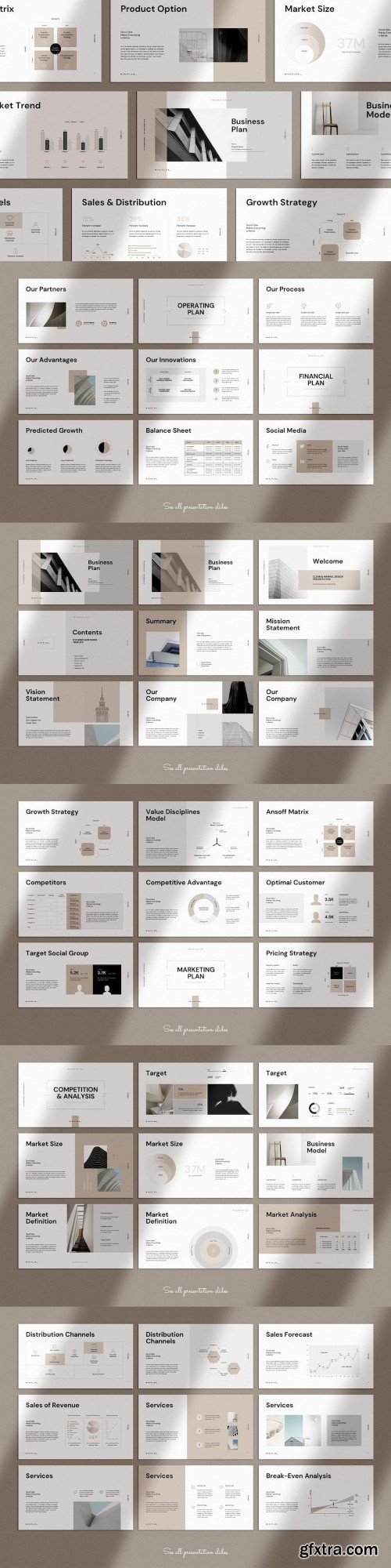 Minimal Business Plan PowerPoint Presentation