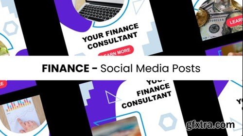 Videohive Finance - Social Media Posts 43396527