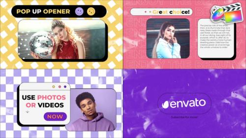 Videohive - Stylish Pop Up Opener | FCPX - 43272844 - 43272844